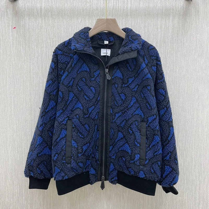 21-22AW バーバリー カシミア フリースジャケット偽物 Bap42130
