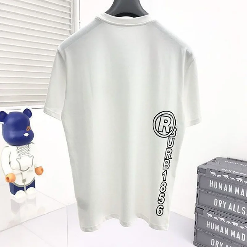 21-22AW バーバリー Tシャツ 偽物 ホースフェリー プリント コットン Baq38823