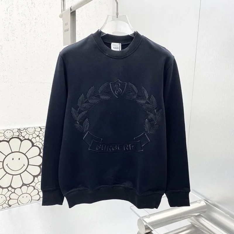可愛いバーバリー コピー ロゴインターシャ ウールブレンド セーター Baw00325