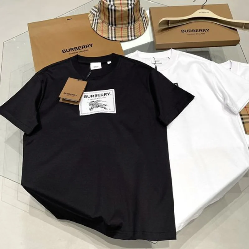 新作限定 バーバリー Tシャツ 偽物 ブラック Bay86845