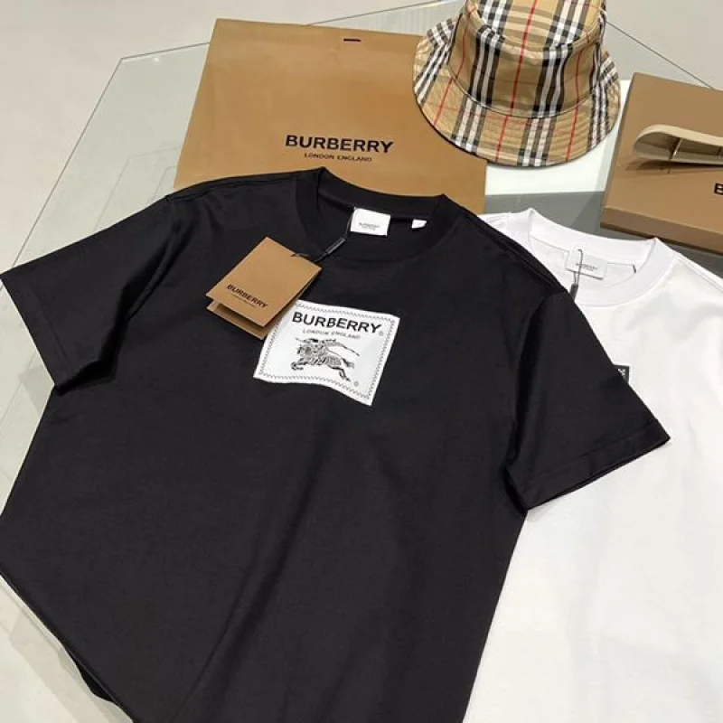 新作限定 バーバリー Tシャツ 偽物 ブラック Bay86845
