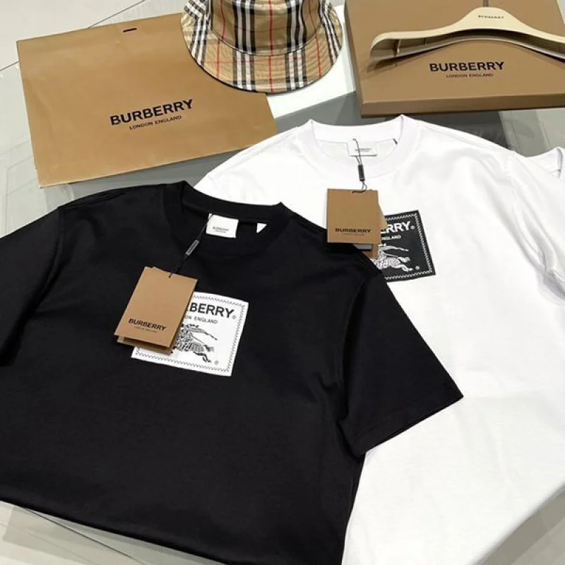 新作限定 バーバリー Tシャツ 偽物 ブラック Bay86845