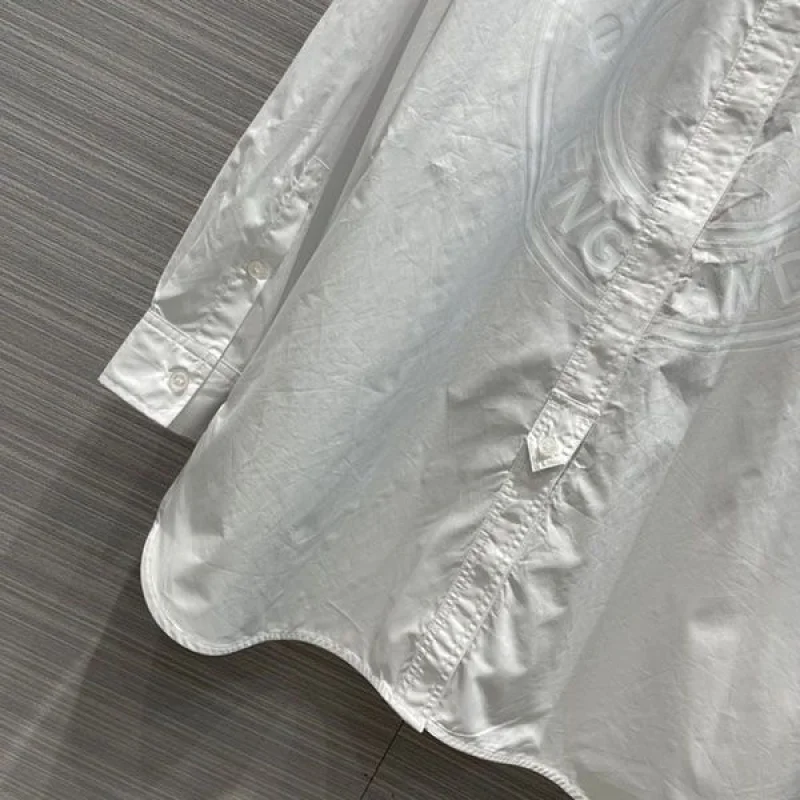 ★日本!!人気!【バーバリー】ポプリンストレッチ 偽物 シャツ pud77309