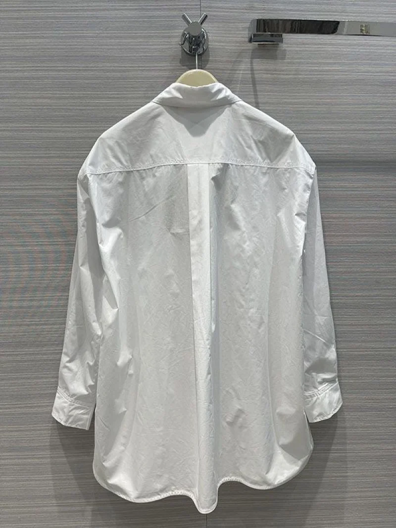 ★日本!!人気!【バーバリー】ポプリンストレッチ 偽物 シャツ pud77309