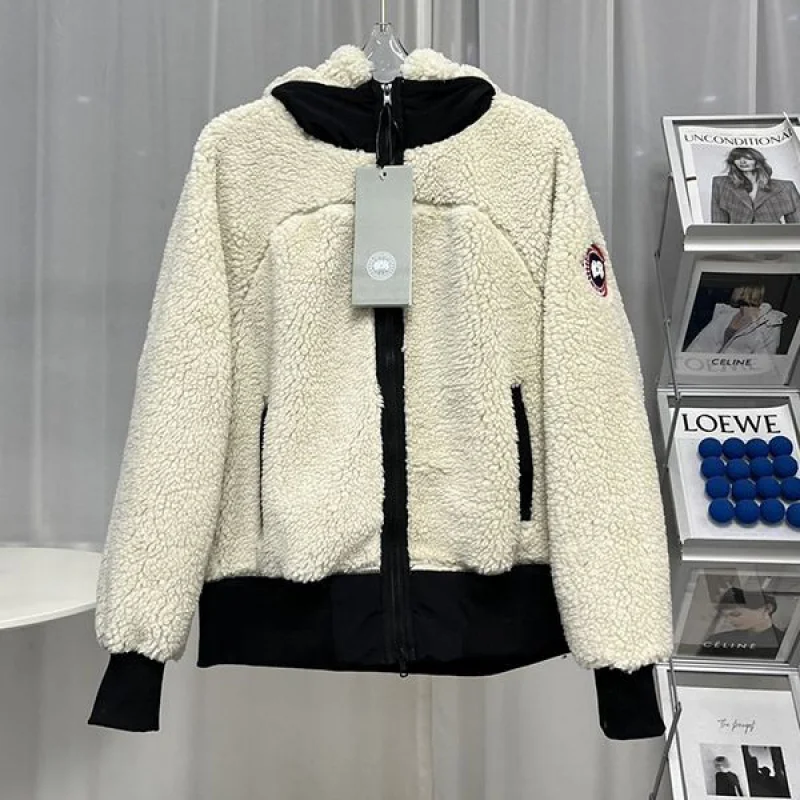 可愛いカナダグース コピー モコモコ フリース ジャケット 2色 Cae56046