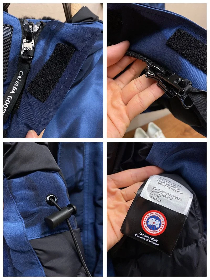 追跡付き発送 カナダグース*EXPEDITION*エクスペディション*フュージョン 偽物 Caj12594