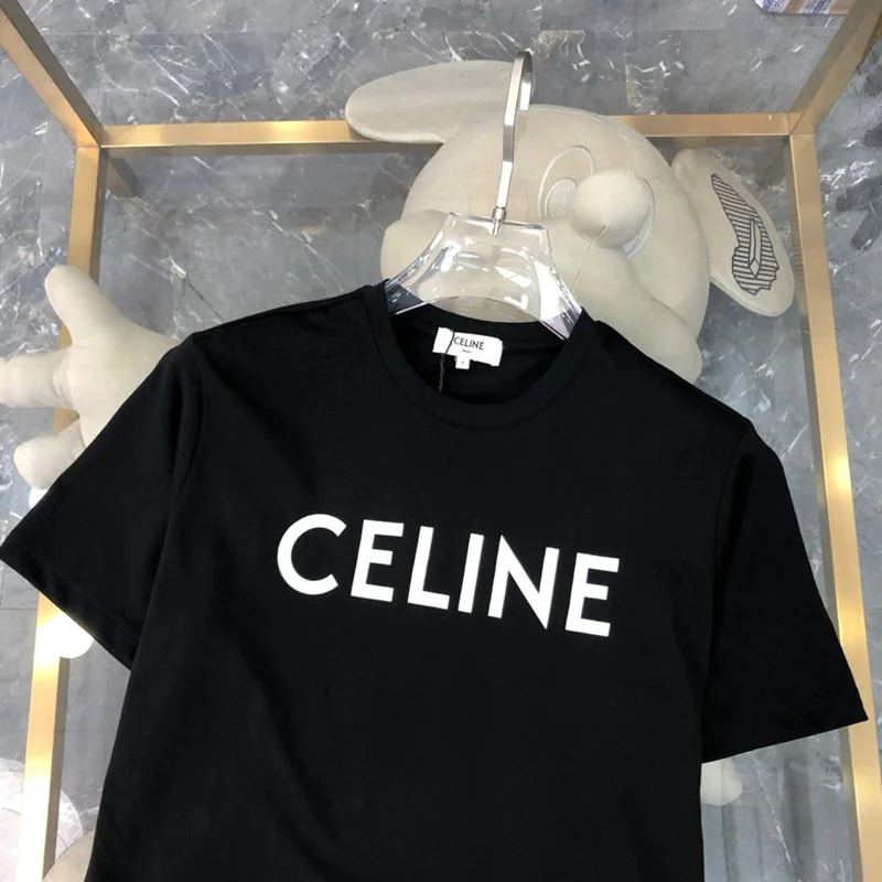 ★超人気★セリーヌ Tシャツ コピー*クルーネック ロゴ*セレブも愛用 2X308916G