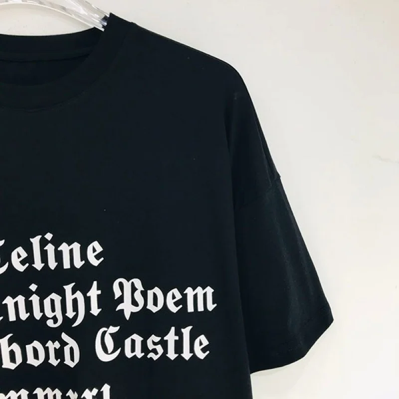 【セリーヌ】ルーズTシャツ コピーシャンボール コットンジャージー 2X856501F