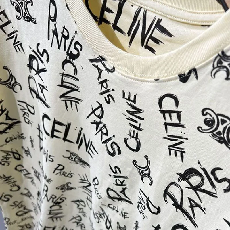 セール新作 セリーヌ コットンジャージー Tシャツ コピー Cee58007