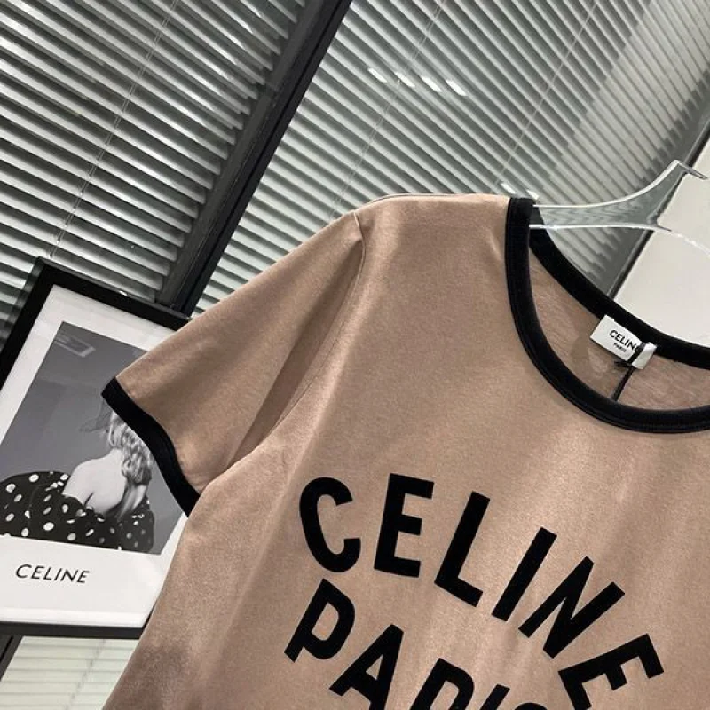 大人気!セリーヌ PARIS ボクシーTシャツ Cei06207
