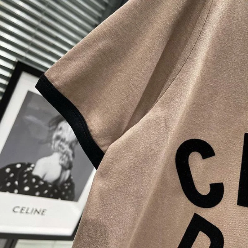 大人気!セリーヌ PARIS ボクシーTシャツ Cei06207