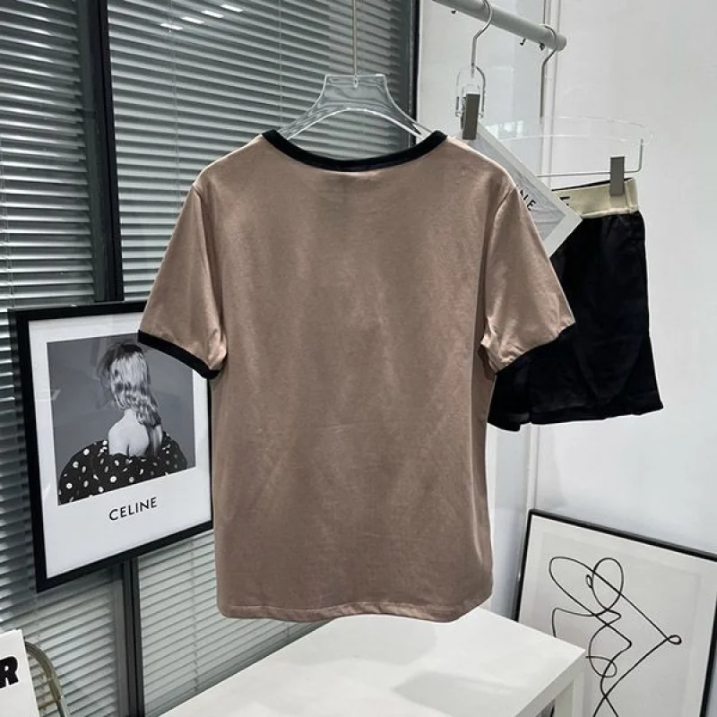 大人気!セリーヌ PARIS ボクシーTシャツ Cei06207