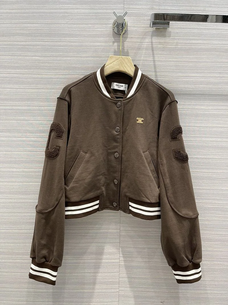 21SS<セリーヌ>大人気 ルーズテディブルゾン コピー ウール 上下セット Cem32209