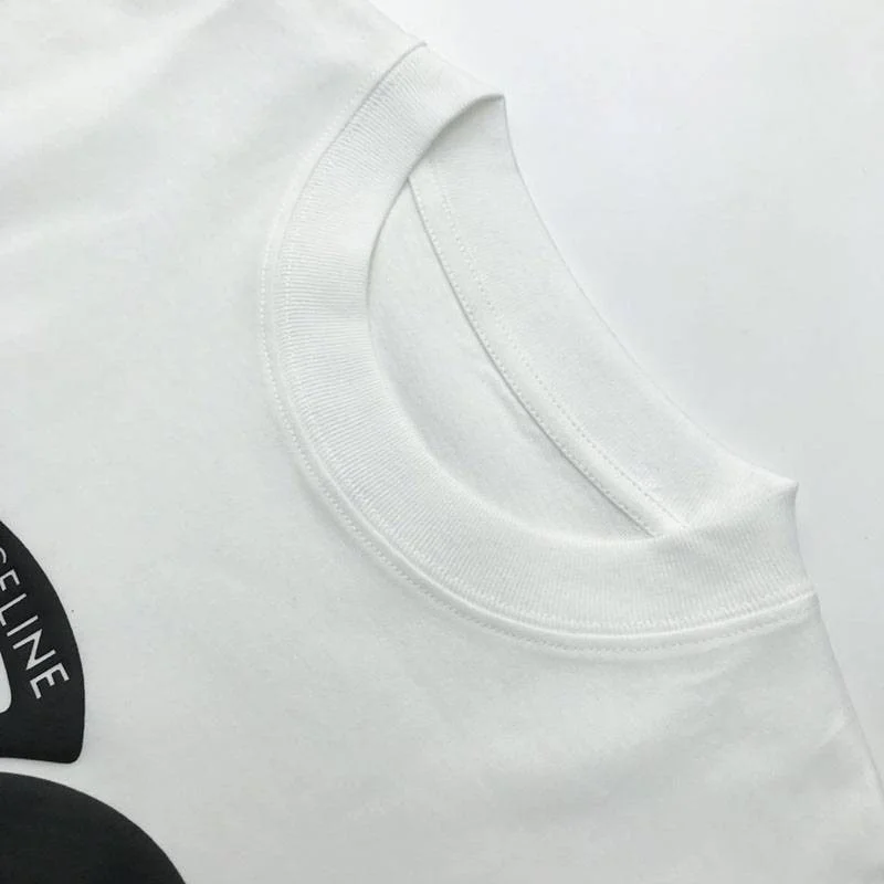 送料込セリーヌ トリオンフ Tシャツ コピー コットン ホワイト Cem54652