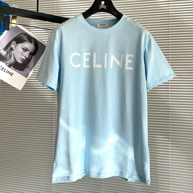 セリーヌ コットン Tシャツ コピー ロゴ 4色 Cen43902