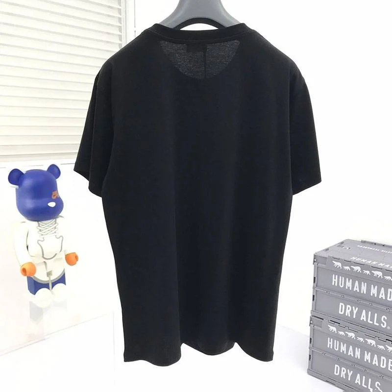 超話題!セリーヌ アーティストプリント Tシャツ 偽物 / コットン ブラック Cen88935
