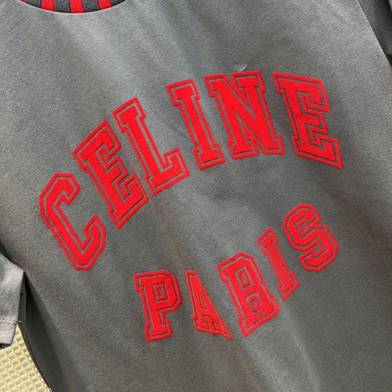 入手困難 セリーヌ PARIS Tシャツ コピー フロック コットン ジャージー Ceq70728