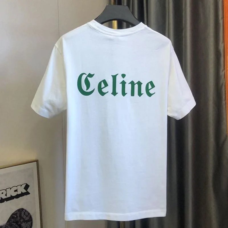 大人気!セリーヌ ロゴ コットン Tシャツ スーパーコピー Cer56530