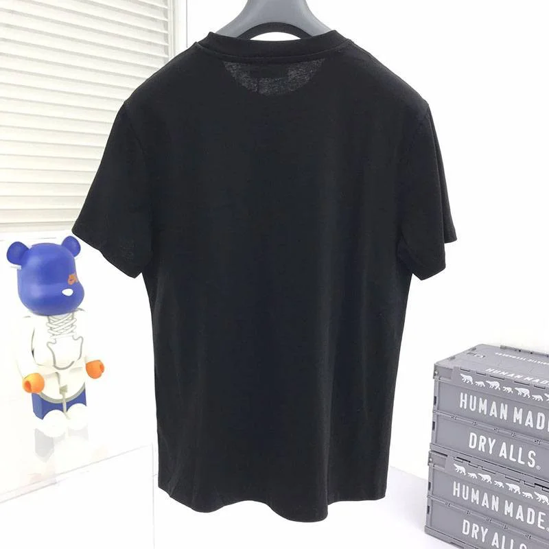 大人気!セリーヌ コピー ルーズ Tシャツ コットン ブラック Cer62947