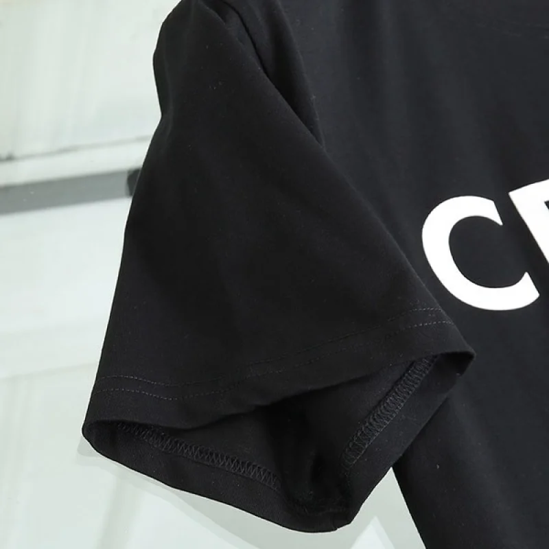 ★超人気★セリーヌ Tシャツ コピー*クルーネック ロゴ*セレブも愛用 Ceu46399