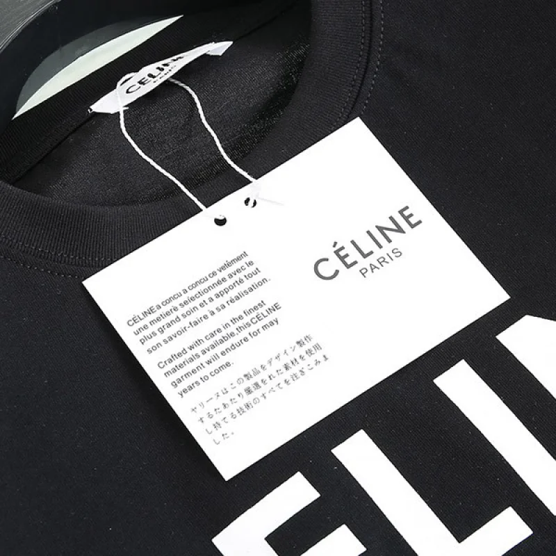 ★超人気★セリーヌ Tシャツ コピー*クルーネック ロゴ*セレブも愛用 Ceu46399
