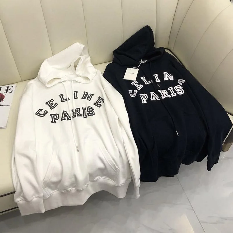 SALE【セリーヌ】"セリーヌ PARIS"フロック カシミア パーカー コピー Cev35128