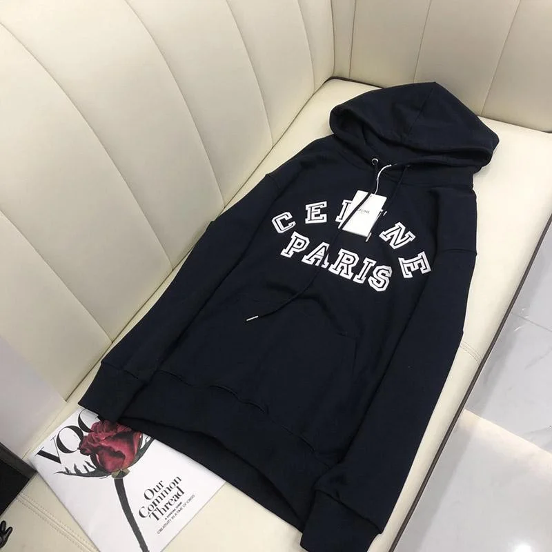 SALE【セリーヌ】"セリーヌ PARIS"フロック カシミア パーカー コピー Cev35128