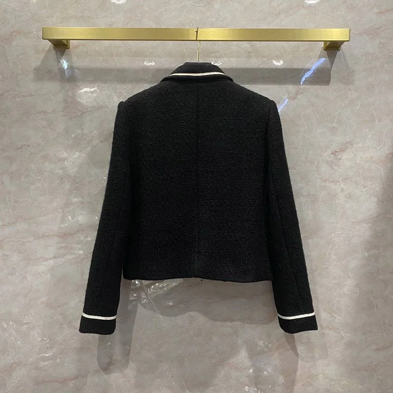 希少色 セリーヌ BLACKハンタージャケットツイード コピー Cew91997