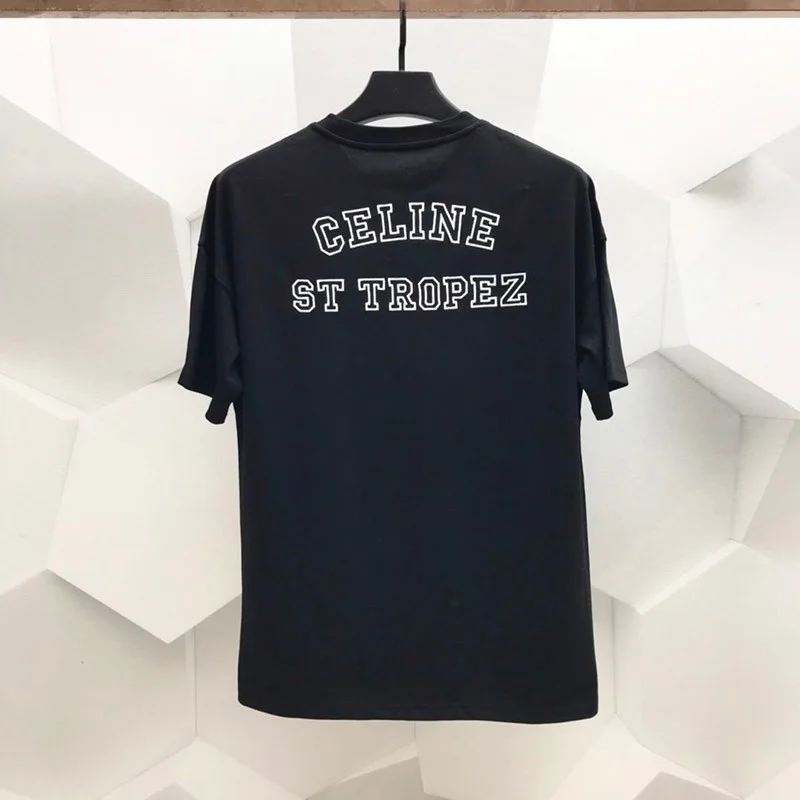 定番☆セリーヌ☆Tシャツ コピー☆サントロペフロックコットン Cey32589