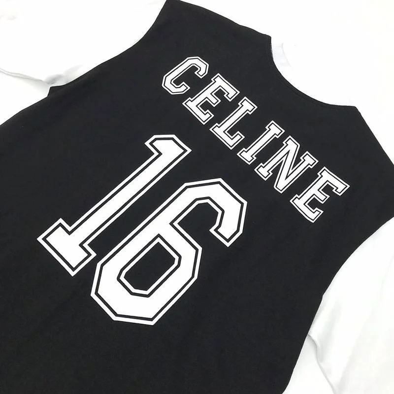 ☆超人気☆セリーヌ コピー 16 ルーズTシャツ / コットン Cez08376