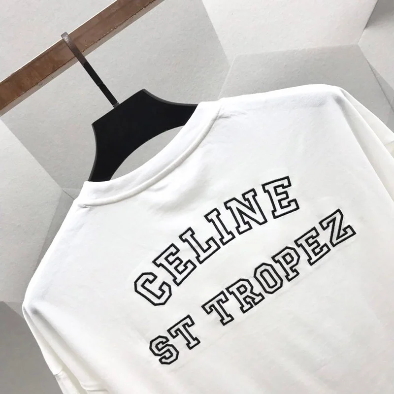 欲しい♡超限定♪ ☆セリーヌ☆Tシャツコピー☆サントロペフロックコットン Cez70304
