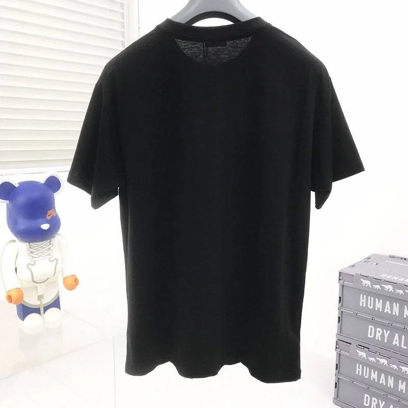 人気No1セリーヌ アーティストプリント ルーズTシャツ 偽物/ コットン ブラック Cez86971