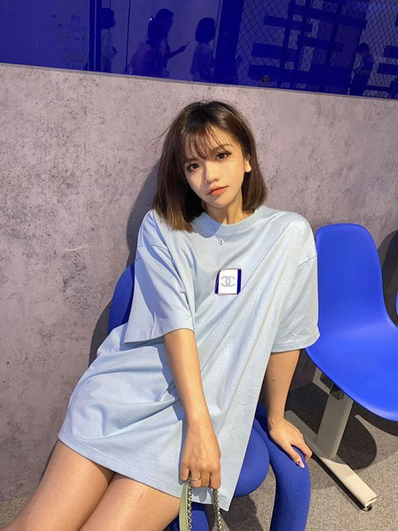 【日本未発売】シャネル Tシャツ コピー モノグラム プリンテッド shd81358