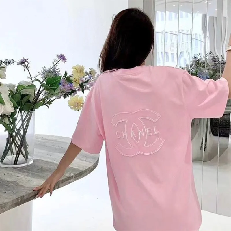 シャネルブランド ccロゴ Tシャツ 半袖 コピー she54243