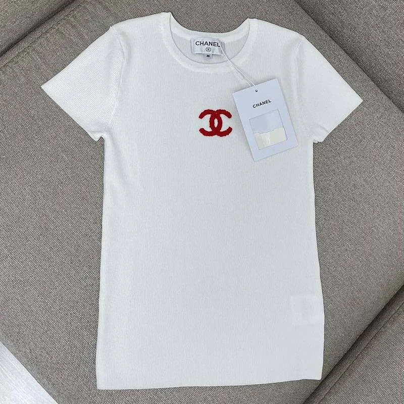 21AW新作シャネル トップス ロゴTシャツ スーパーコピー shh33244