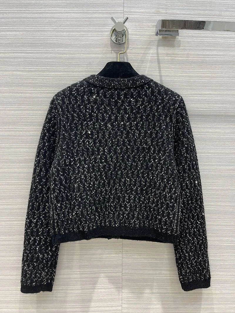 《21AW》シャネル カーディガン コピーボタン COCO ロゴ shk79145