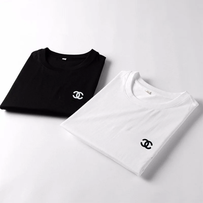すぐ届 シャネル ccロゴ コットン Tシャツ コピー sho09708