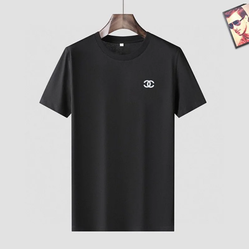 すぐ届 シャネル ccロゴ コットン Tシャツ コピー sho09708