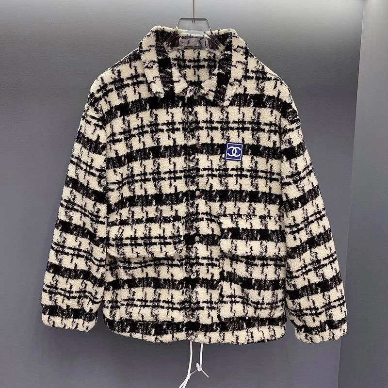 完売必至 シャネル偽物☆ 上品♪ RECAP ツイードダブルコート shs96218