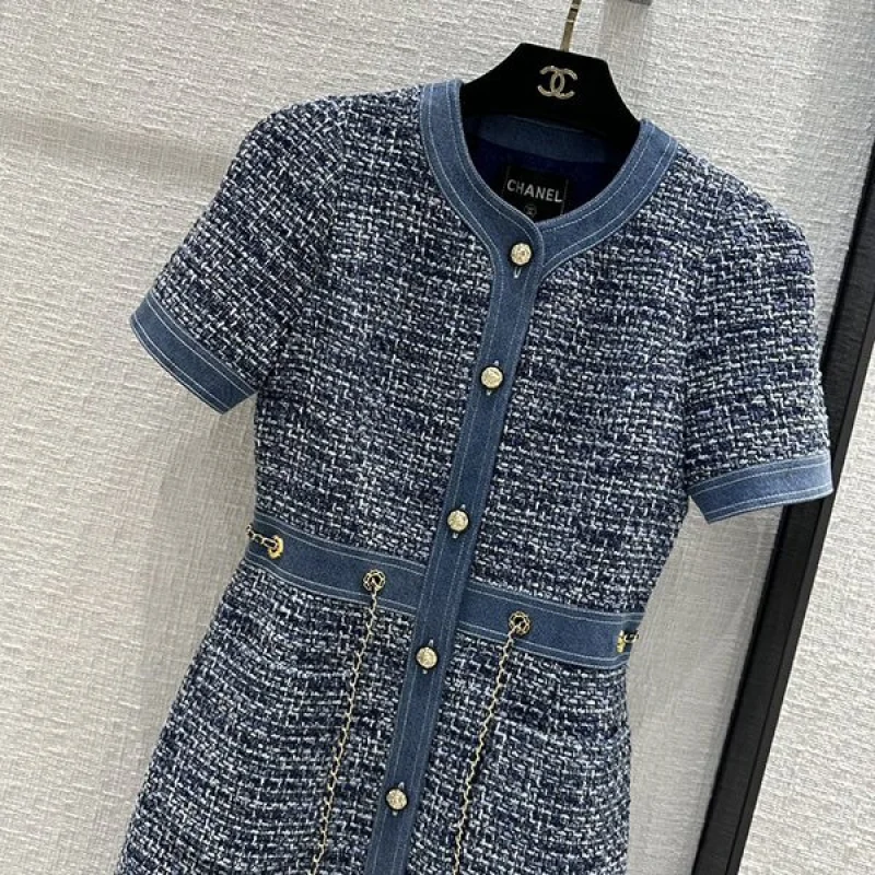 入手困難品!シャネル ベルト付 ワンピース コピー shv02776