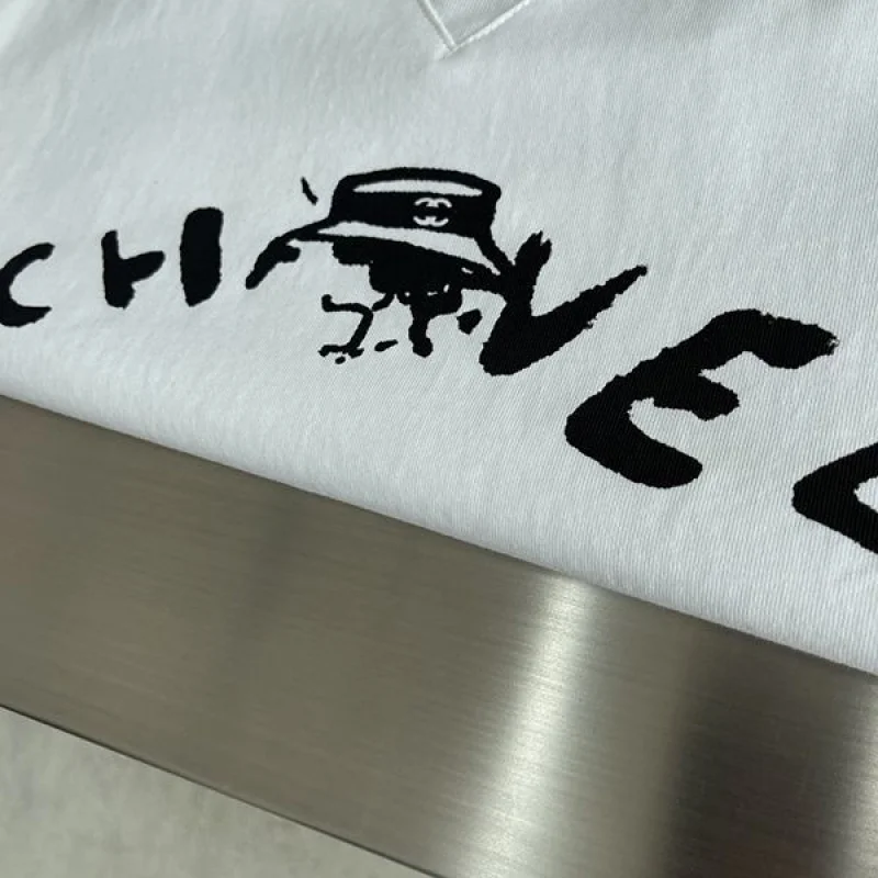 n級品 おすすめシャネル コットン ショート Tシャツ コピー 半袖 shy39747
