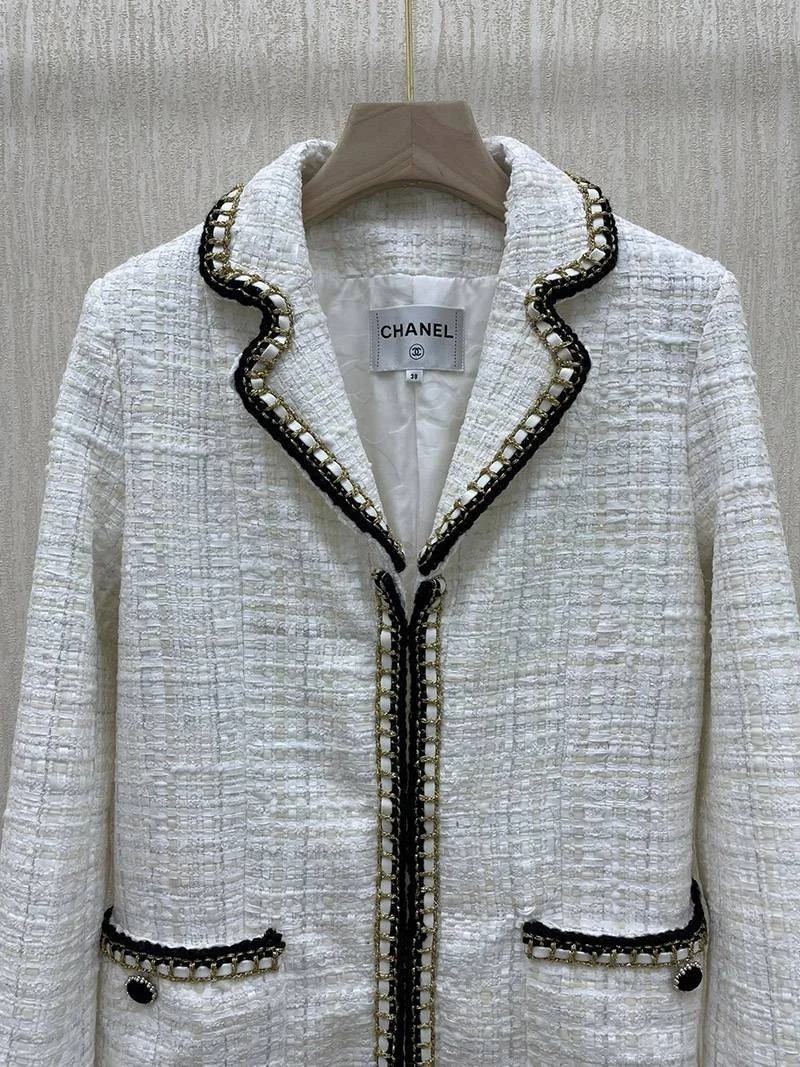日本未入荷☆シャネル☆ 上品♪ RECAP ツイードダブルコート shy45401