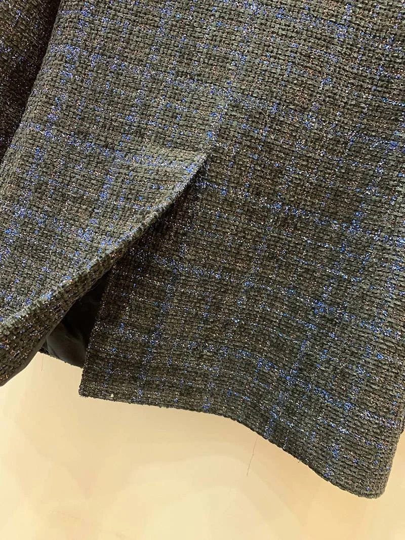 【日本未発売】シャネル偽物14PFツイード・ウール・コート shy52237