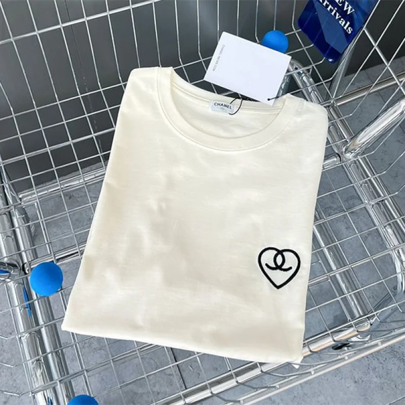 《大人気》シャネル コットン Tシャツ 偽物 shz41803