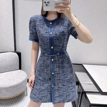入手困難品!シャネル ベルト付 ワンピース コピー shv02776