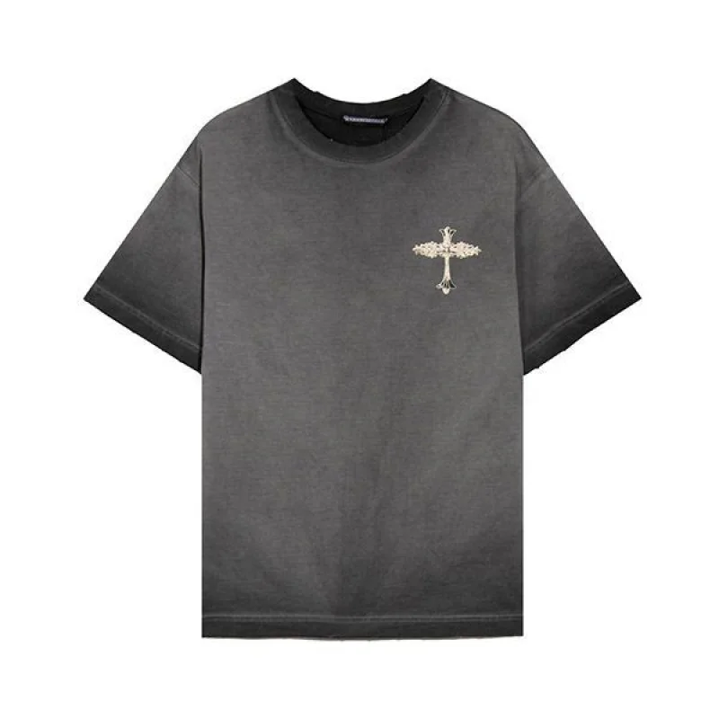 クロムハーツ 偽物ホースシュー バックプリントTシャツ Kua68010