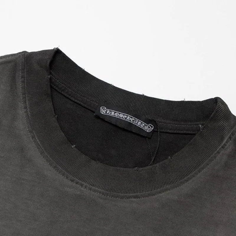 クロムハーツ 偽物ホースシュー バックプリントTシャツ Kua68010