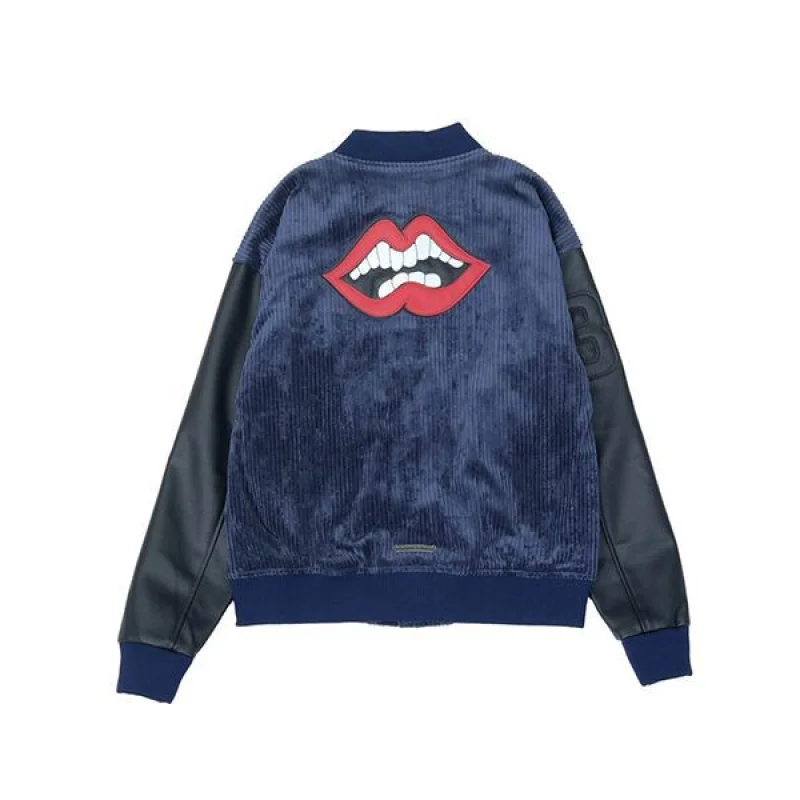 入手困難クロムハーツ コピー LETTERMAN ジャケット レザーパッチ Kud18156