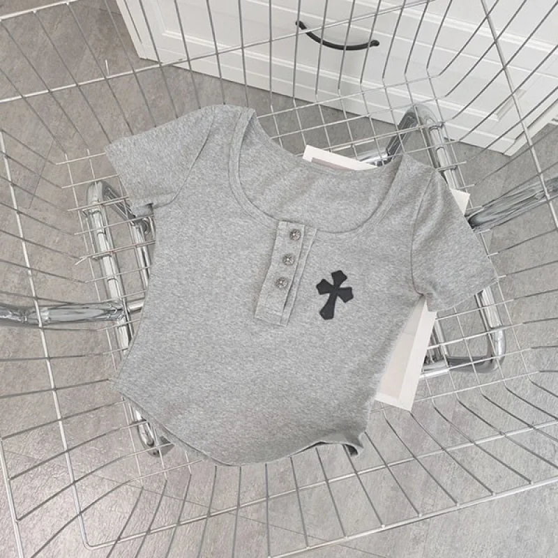 完売必至 クロムハーツ 偽物 クロス セメタリー Tシャツ Kue04006
