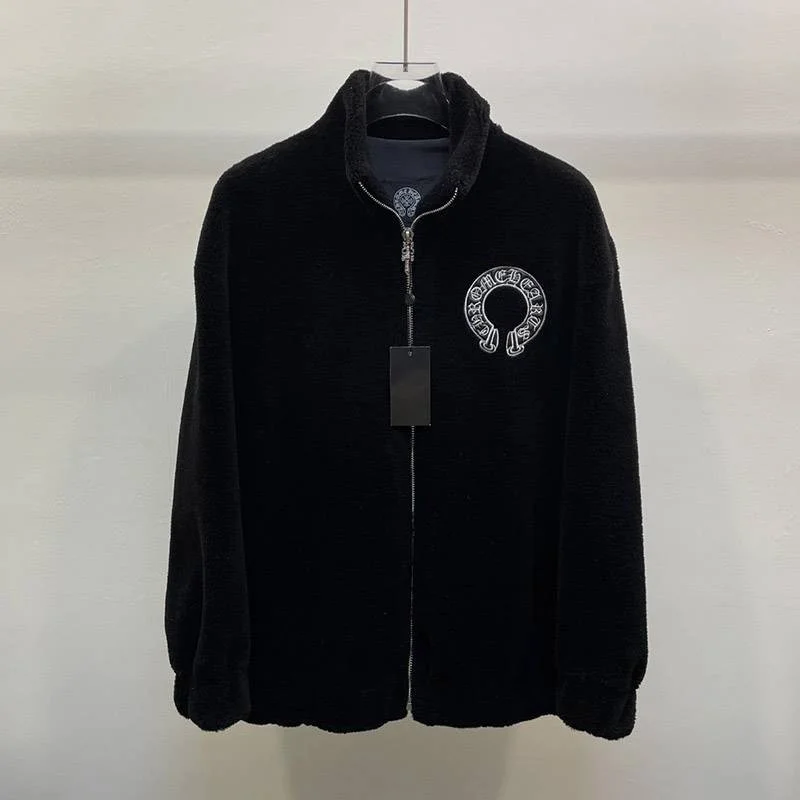 定番人気 クロムハーツ ジャケット 偽物 ロゴ ジップアップ Kue18442